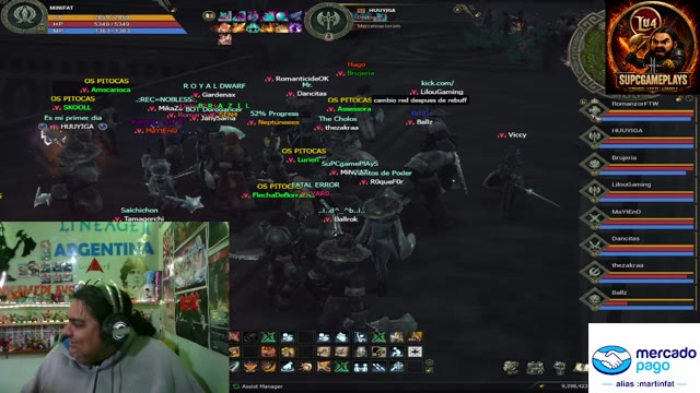 lu4  fat en vivo argentina -mate -maradona